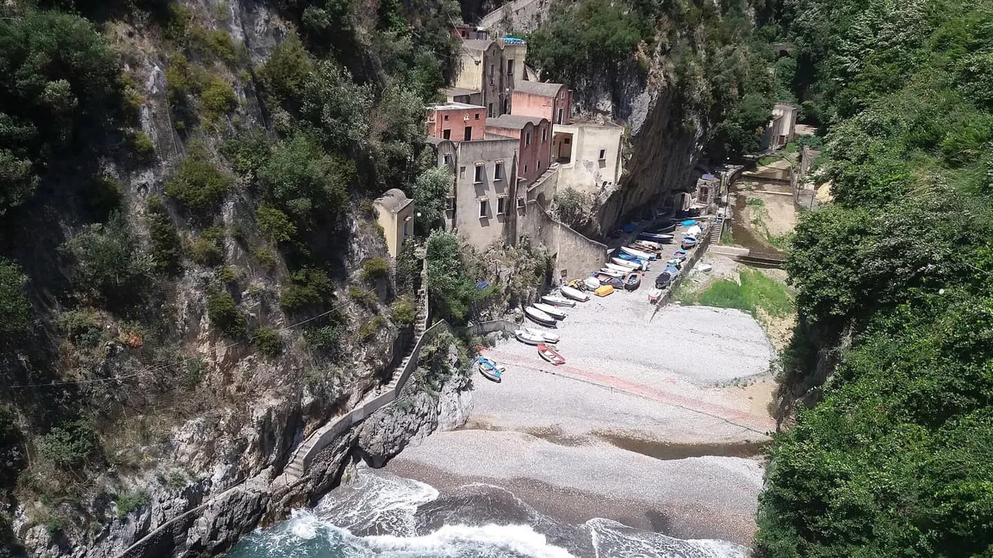 Blick auf die Fjordbrücke