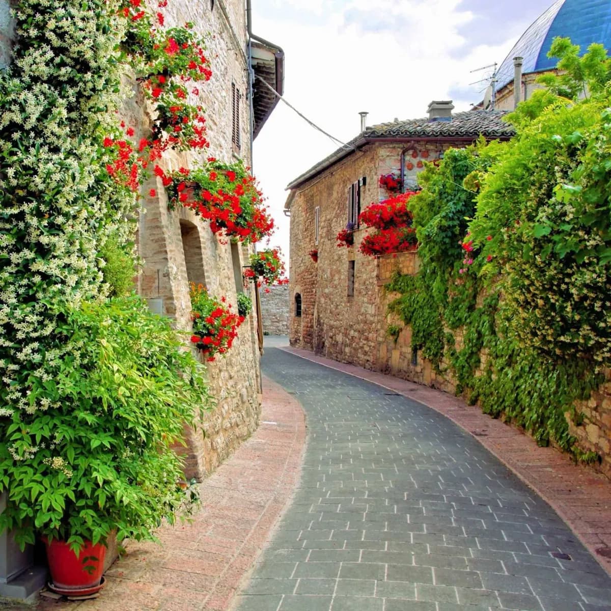 Assisi von der römischen Stadt zum Franziskanerzentrum