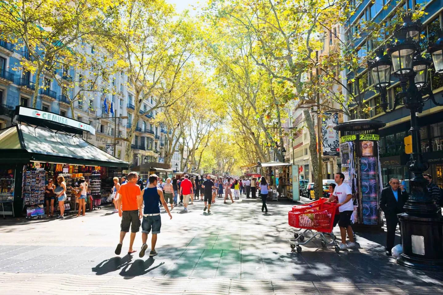 Idiomas e Vida Diária em Barcelona