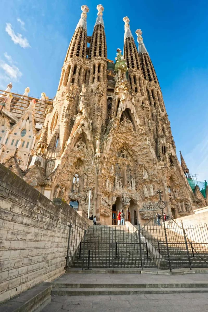 Sagrada Família, Sant Pau and the Glòries Skyline