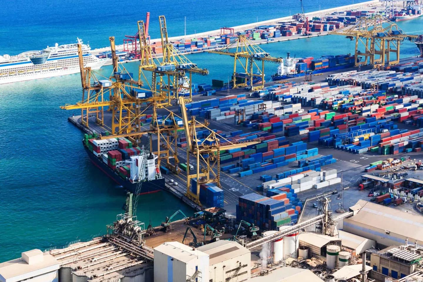 Hafen von Barcelona