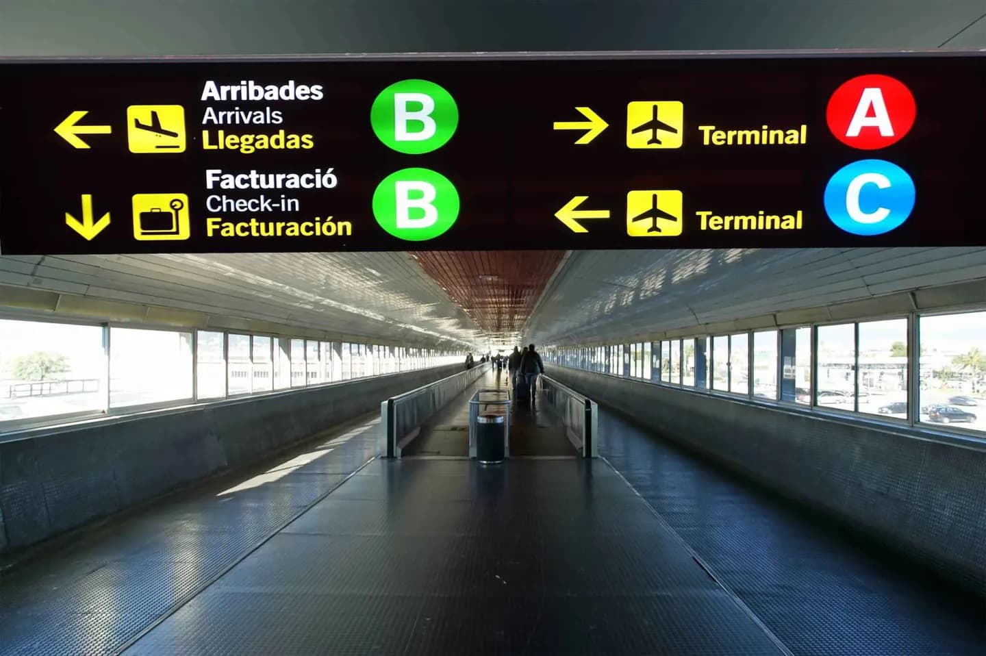 Arriving in Barcelona by Air
