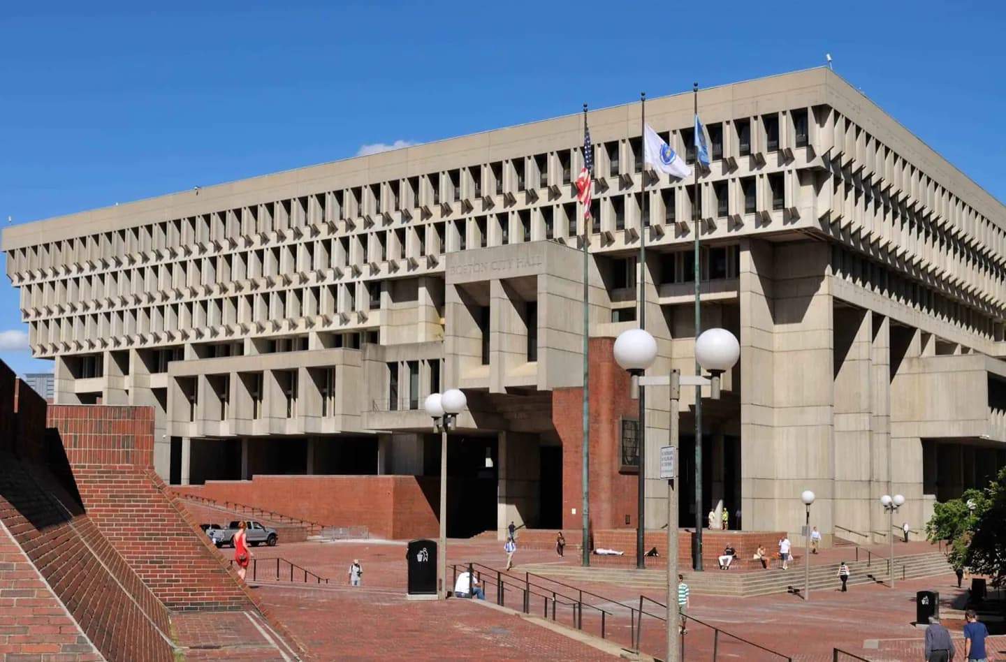 Boston City Hall Plaza