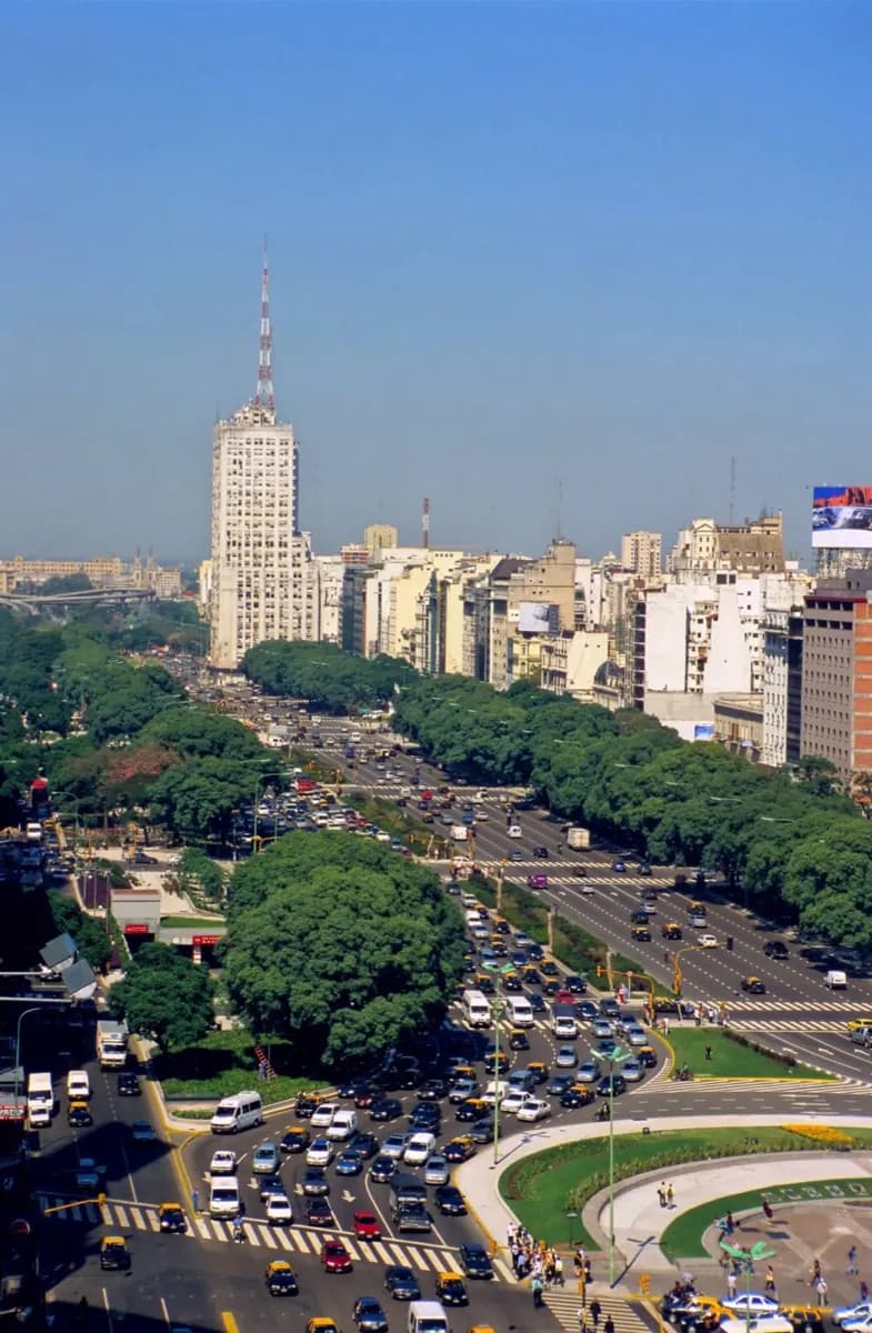 Monuments, Theatre and Plaza de Mayo