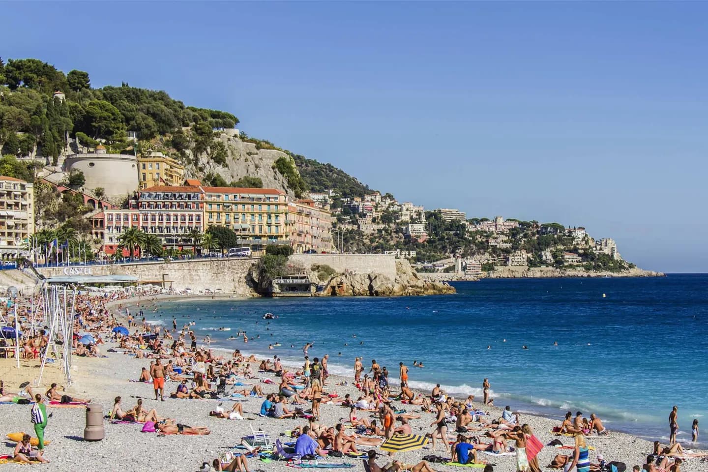 Nice seafront and old-town squares