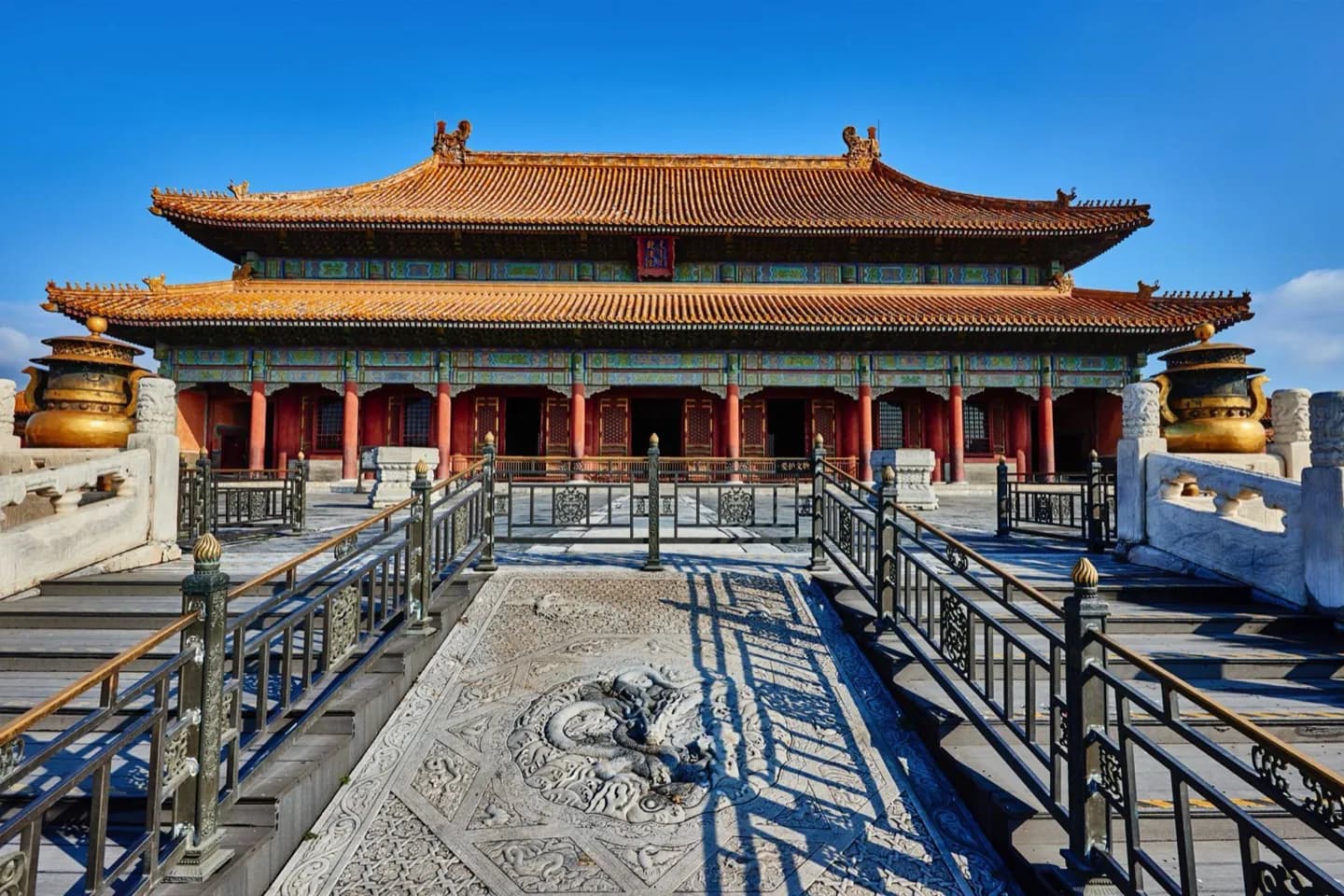 Beijing palace, panorama and Temple of Heaven