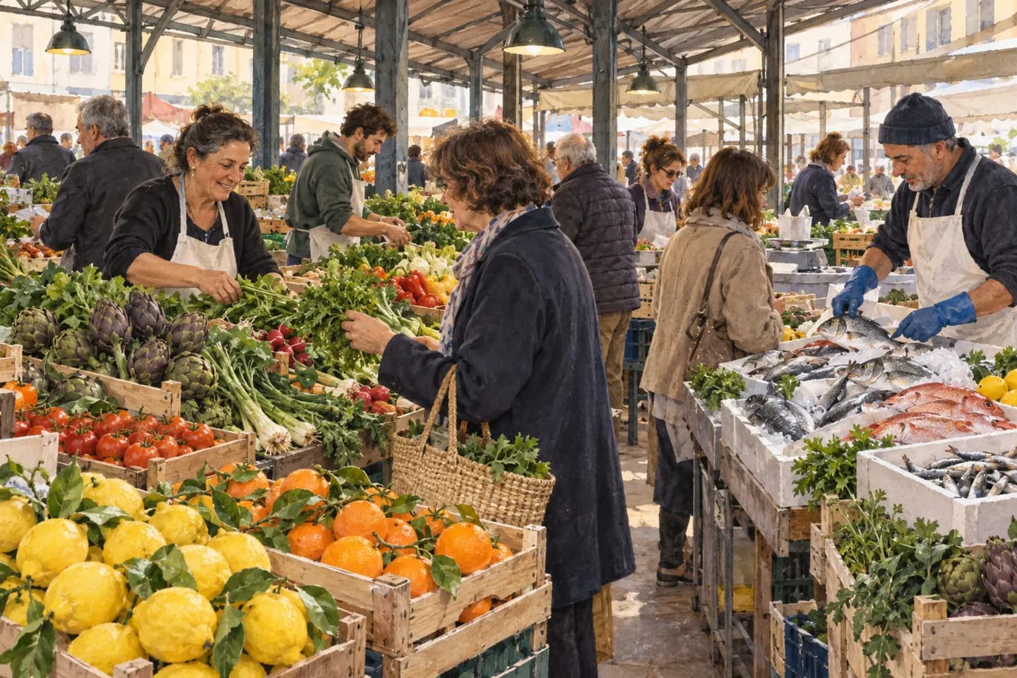 Mercado da Piazza Cavour