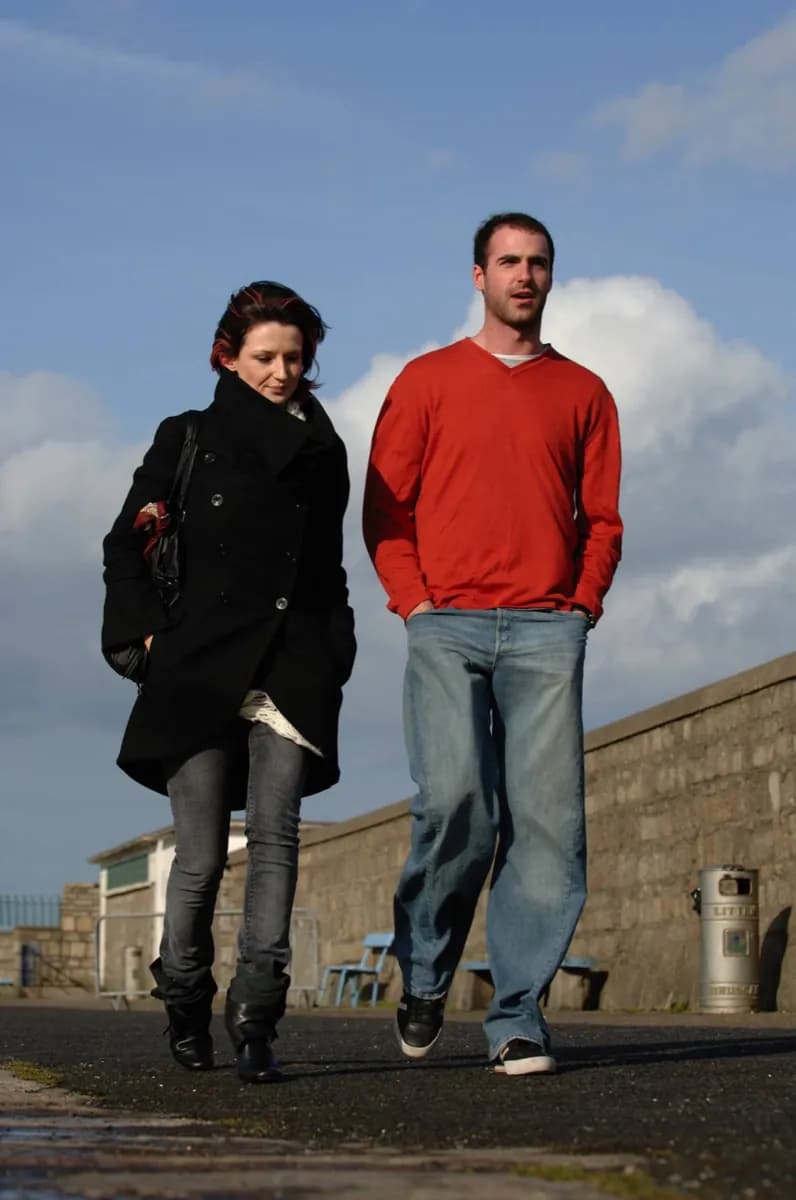 Wandern im Zentrum von Dublin