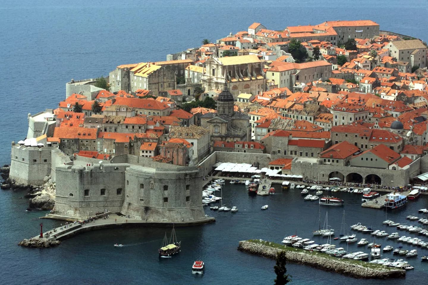 Entendendo as muralhas da cidade de Dubrovnik