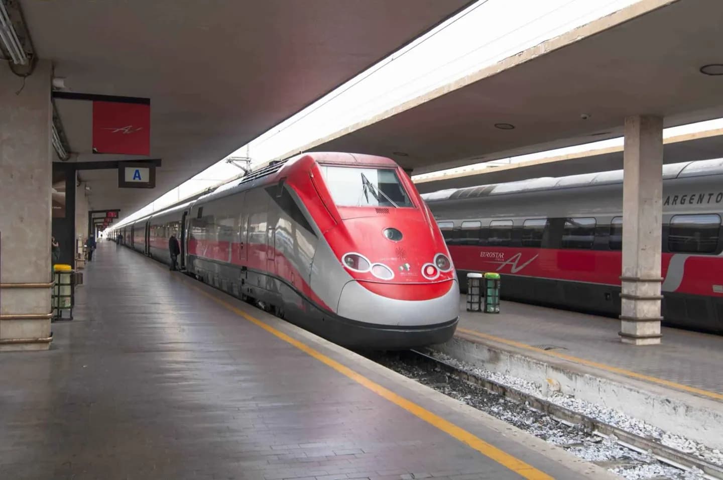 Arriving by Train