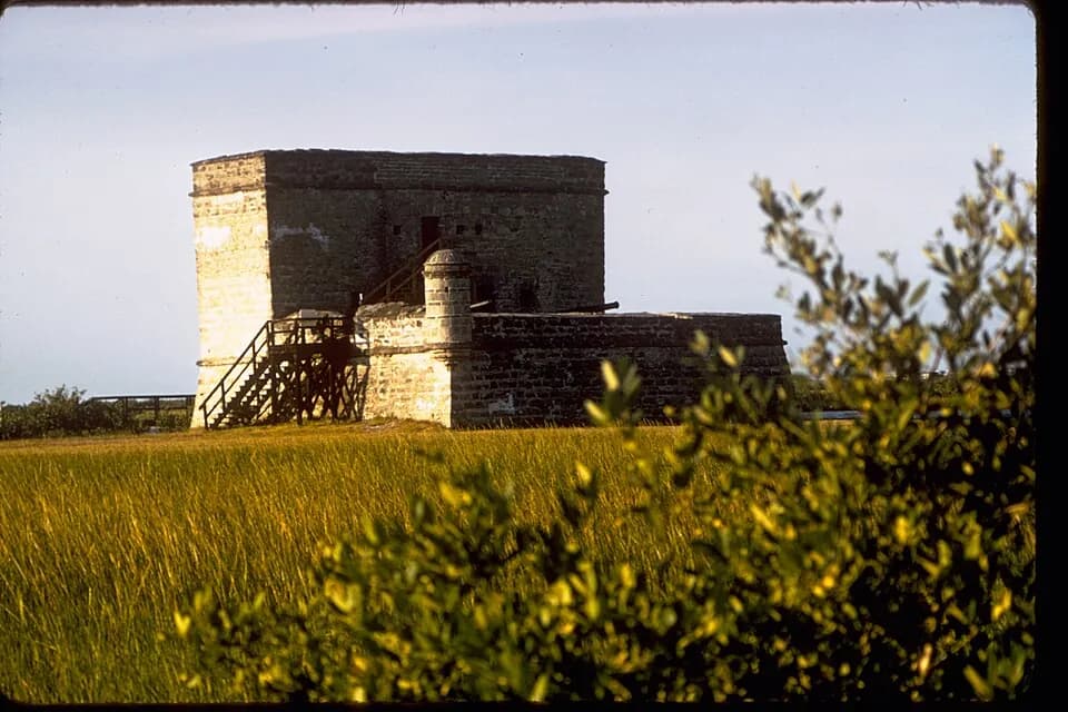 Zone des visiteurs du monument national de Fort Matanzas