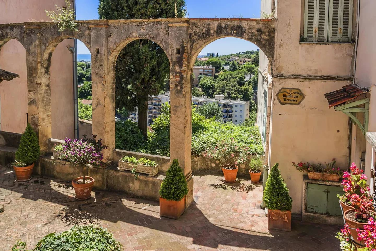 从山村到海岸的Cagnes-sur-Mer