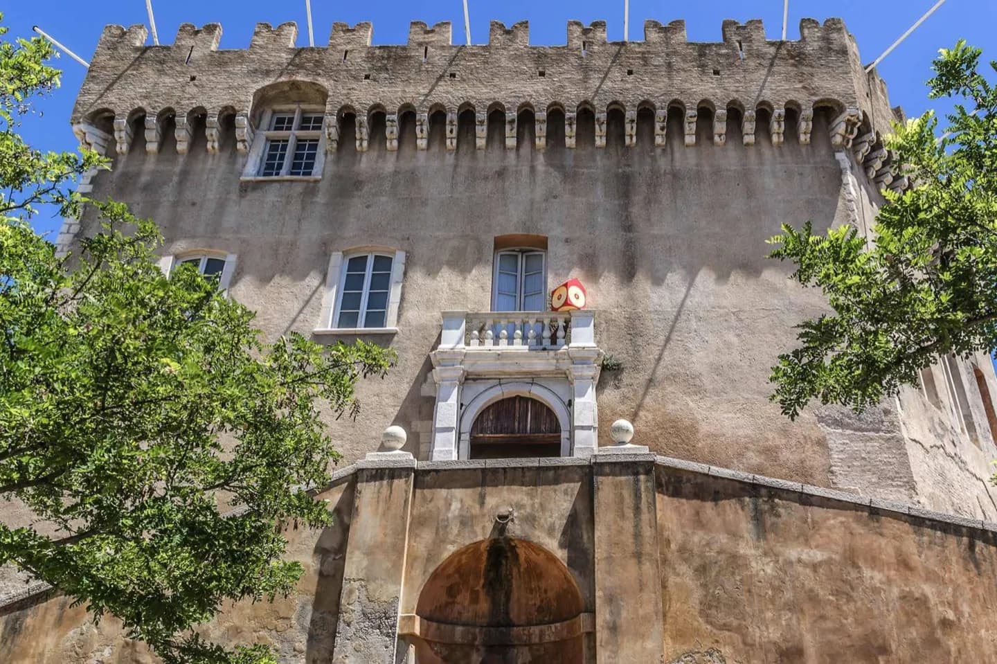 Cagnes-sur-Mer vom Hügel bis zum Ufer