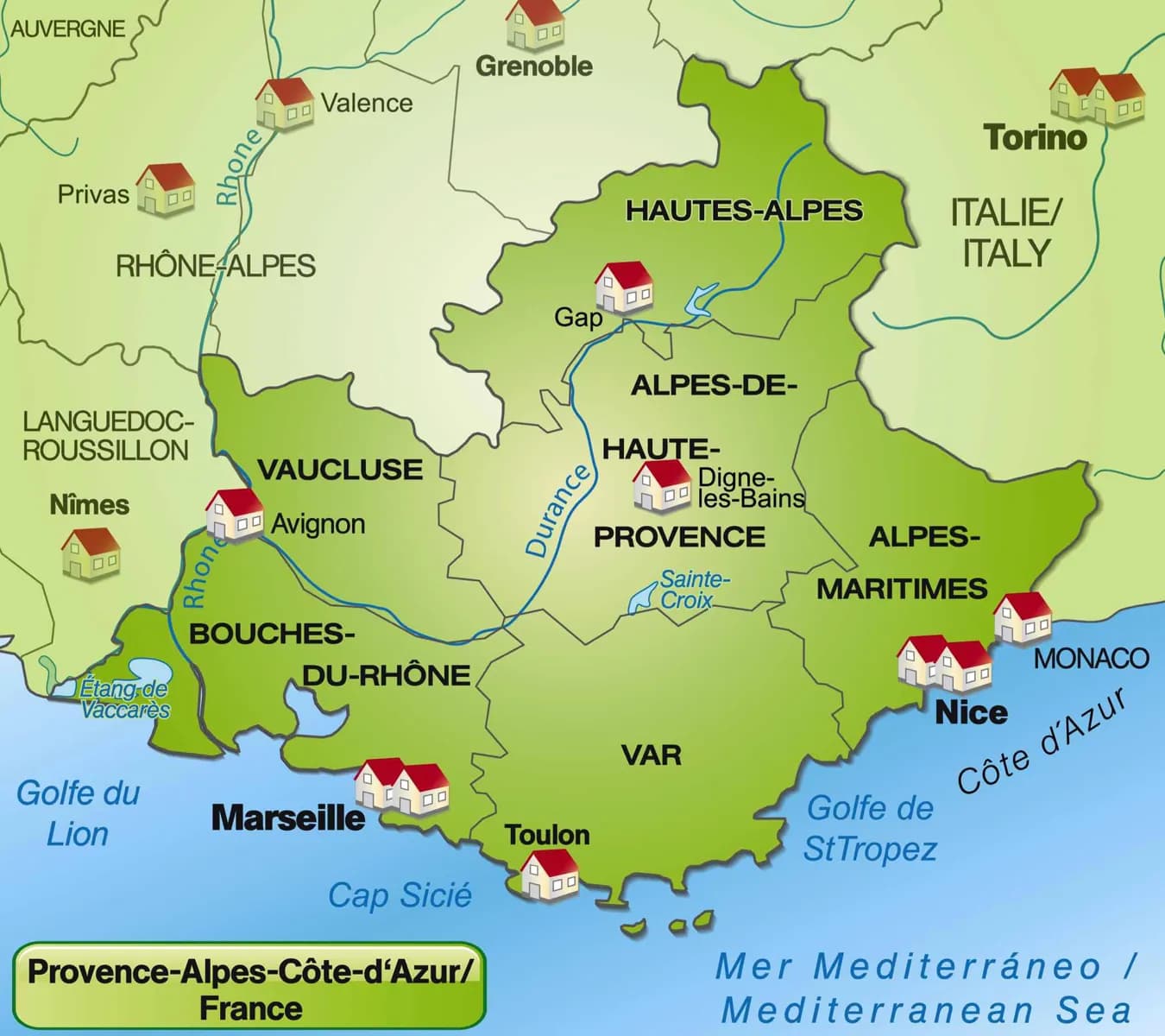 Onde começa e termina a Riviera Francesa?