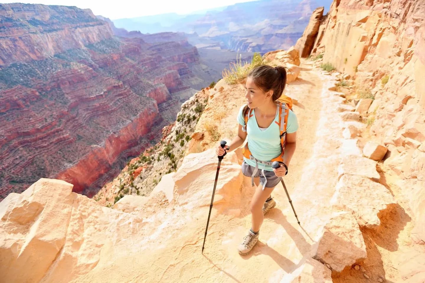 Escolhendo atividades no Grand Canyon