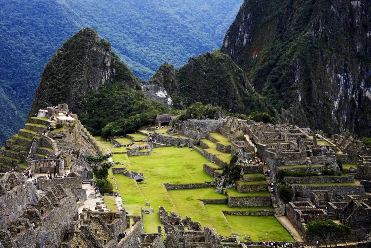 Die Landschaft von Machu Picchu lesen