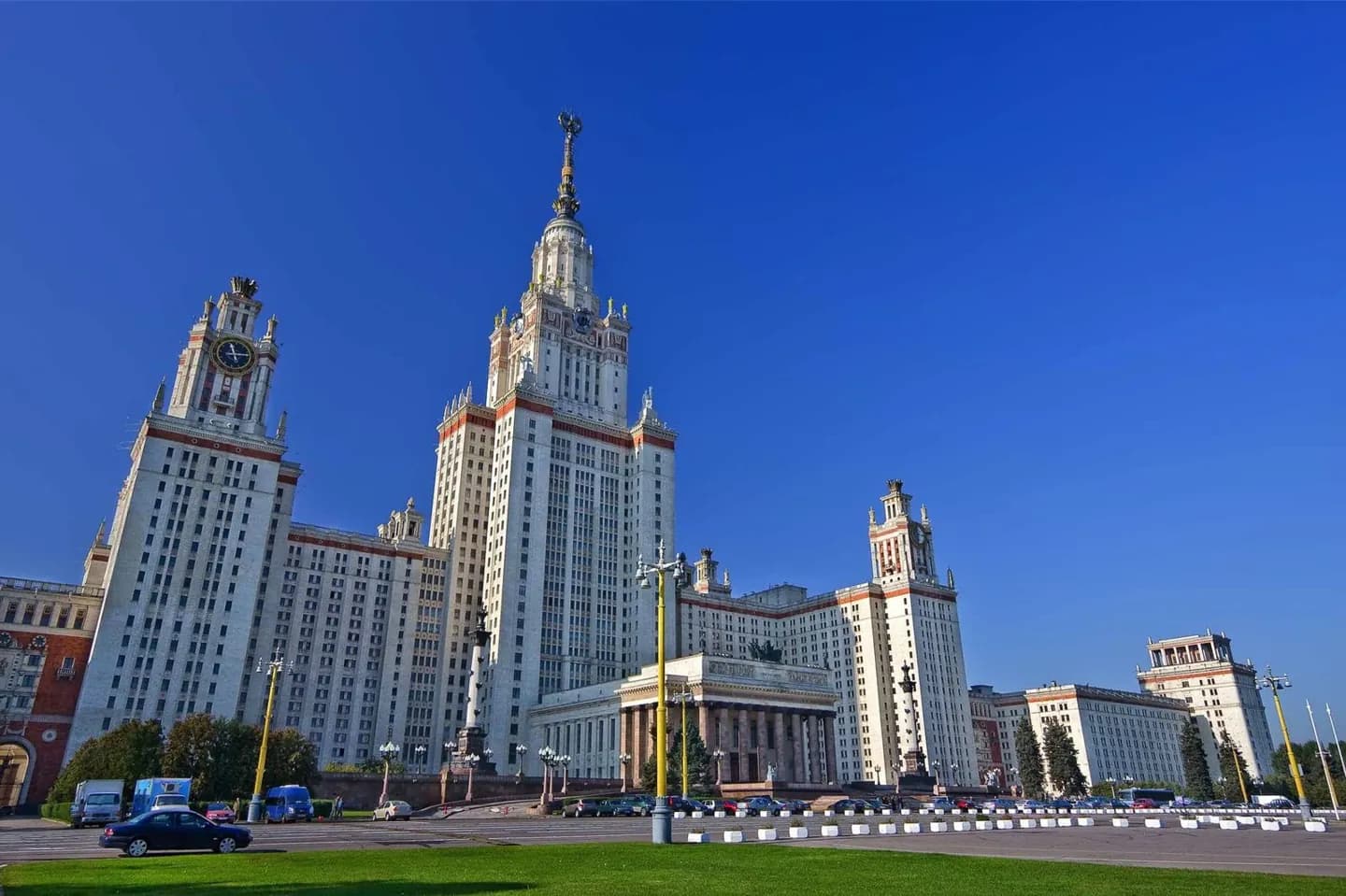 Soviet Skyline and Space-Age Moscow