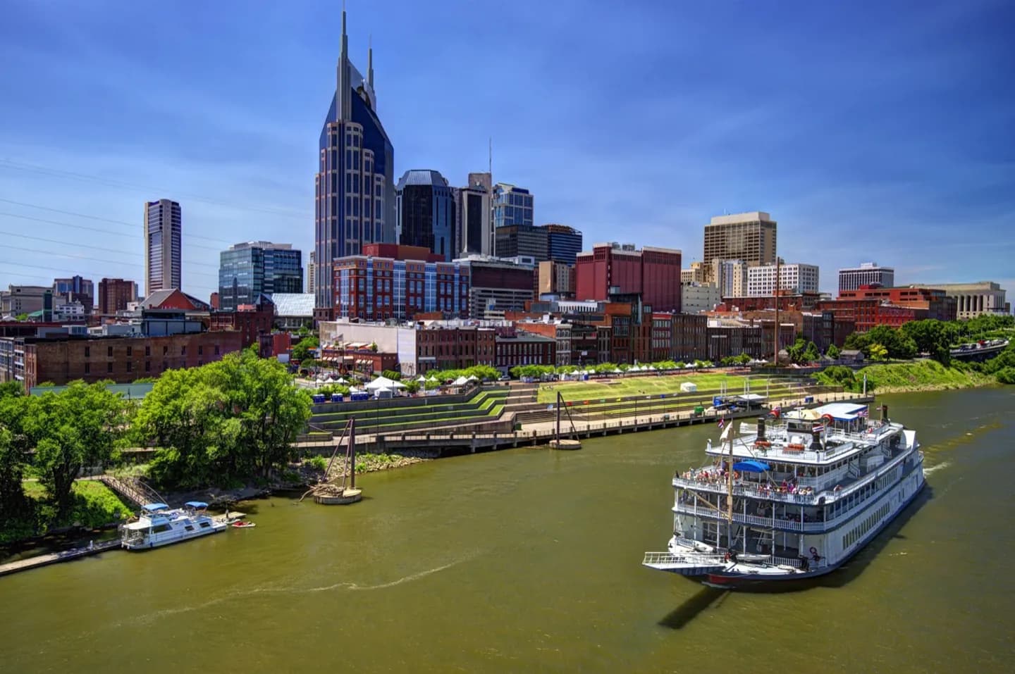 Nashvilles Fluss, Hügel und Jahreszeiten