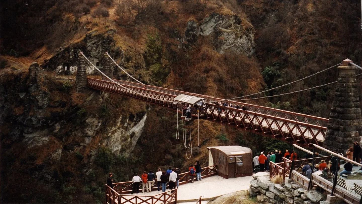 Puente colgante de Kawarau