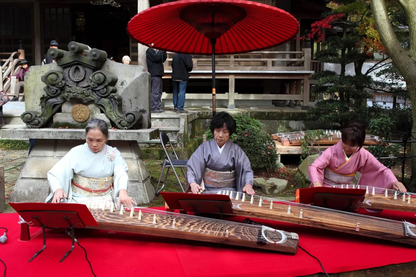 Japanese music: court, temple, and stage