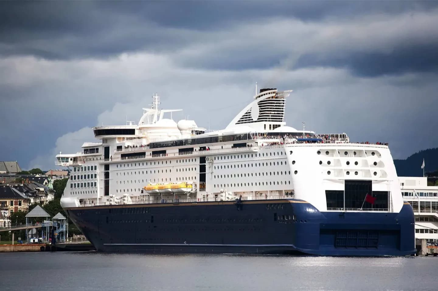 Arriving in Oslo by Ferry