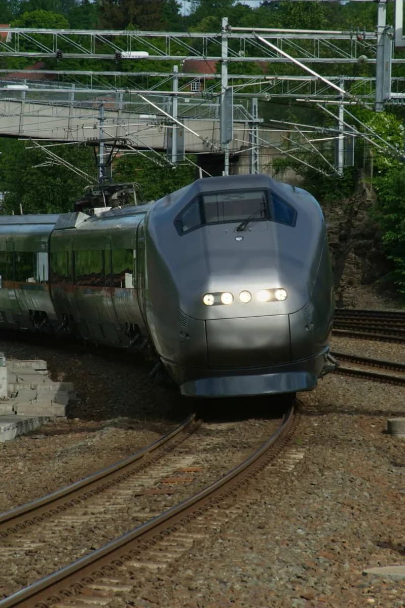 Arrivée à Oslo en train