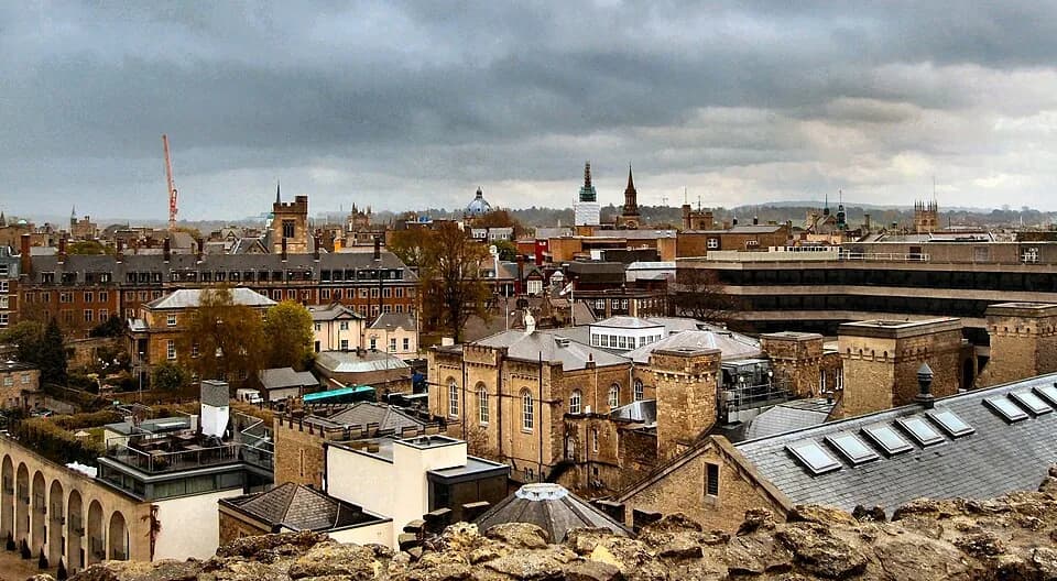 Oxford's rivers and setting