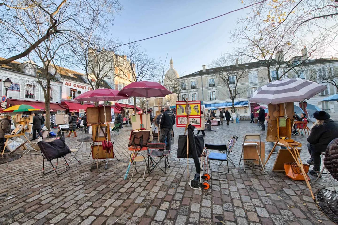 Kunst rund um den Place des Vosges