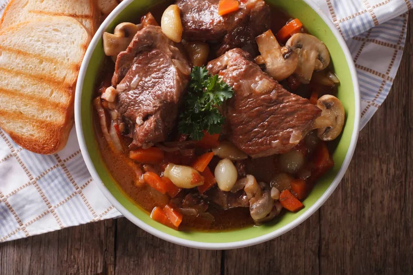 Rindfleisch Bourguignon