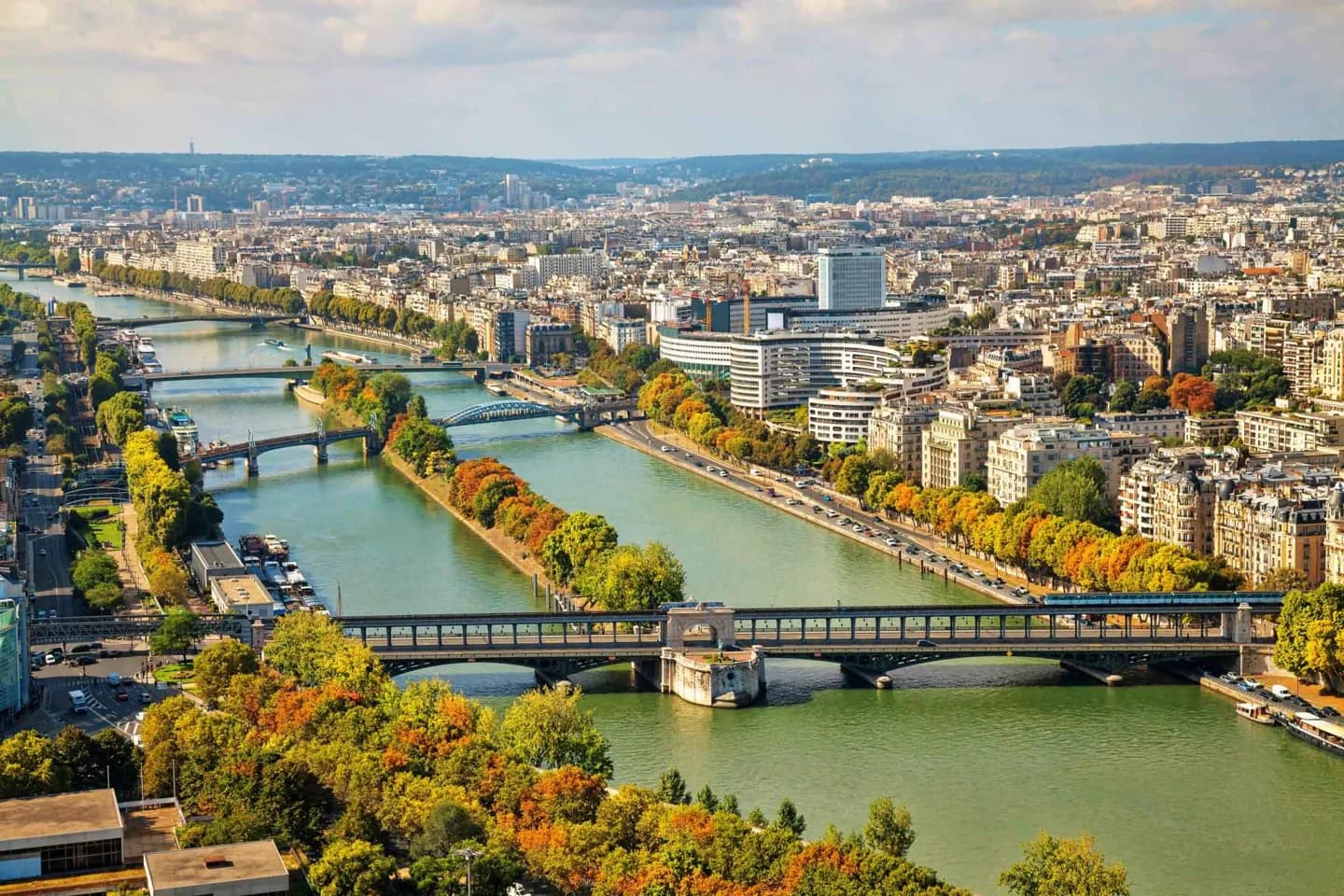 Paris Wetter durch das Jahr