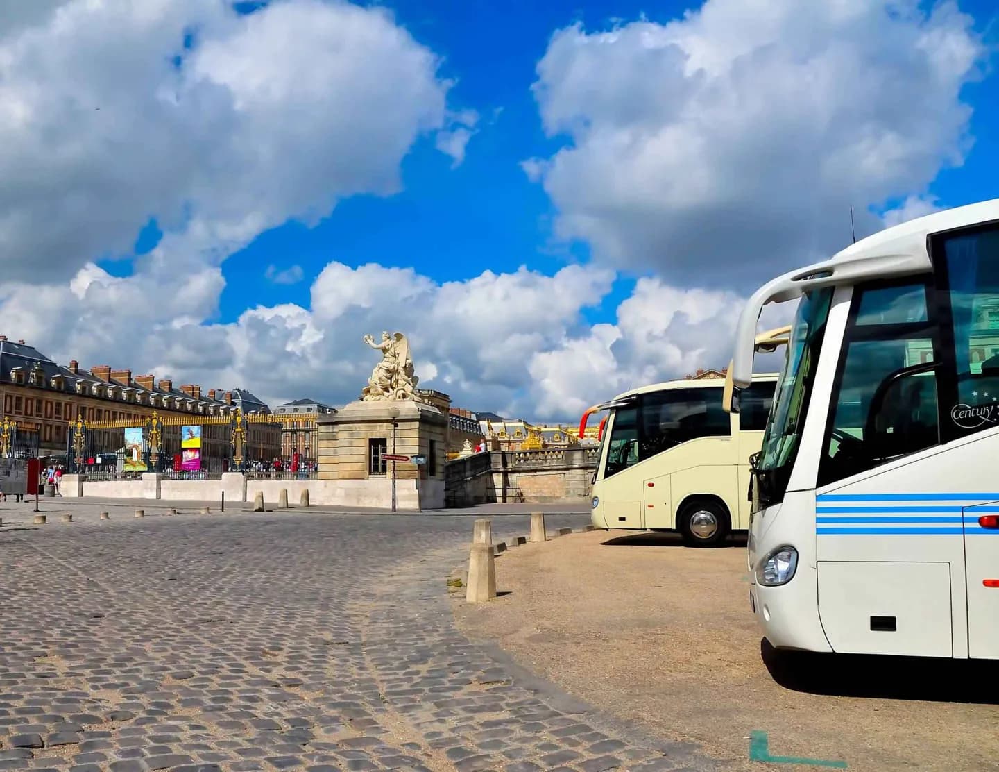 Arriving in Paris by Bus