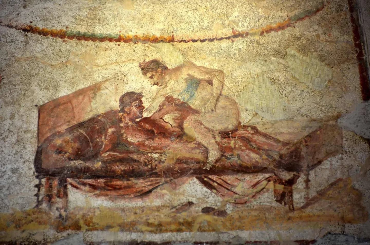 Lectura de arte erótico en Pompeya