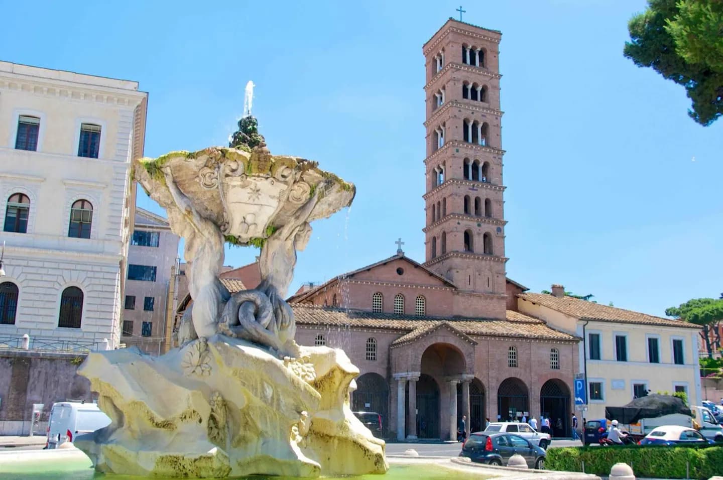 Bocca della Verità and Santa Maria in Cosmedin