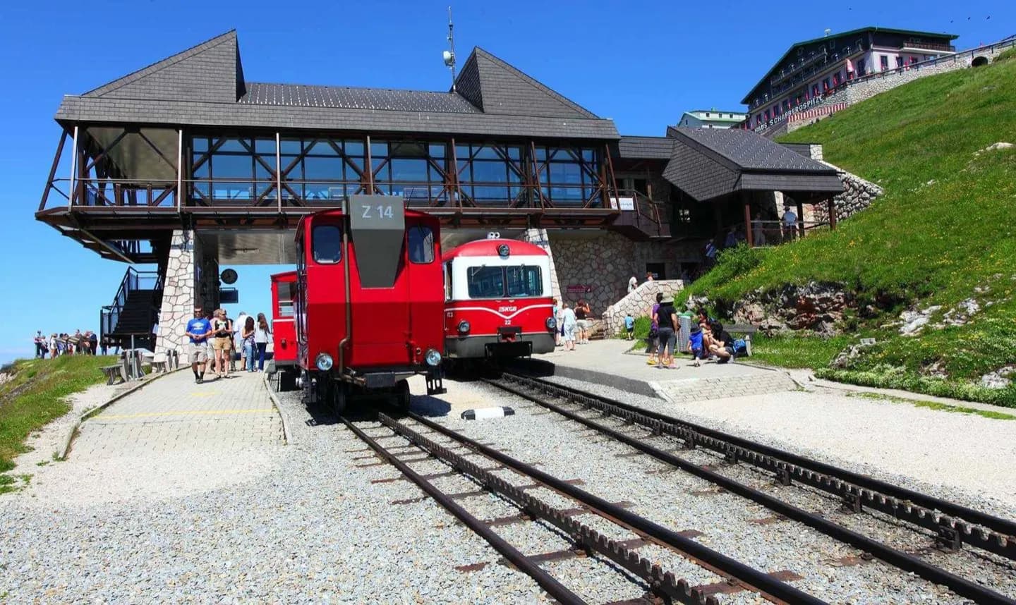 Arriving in Salzburg by train