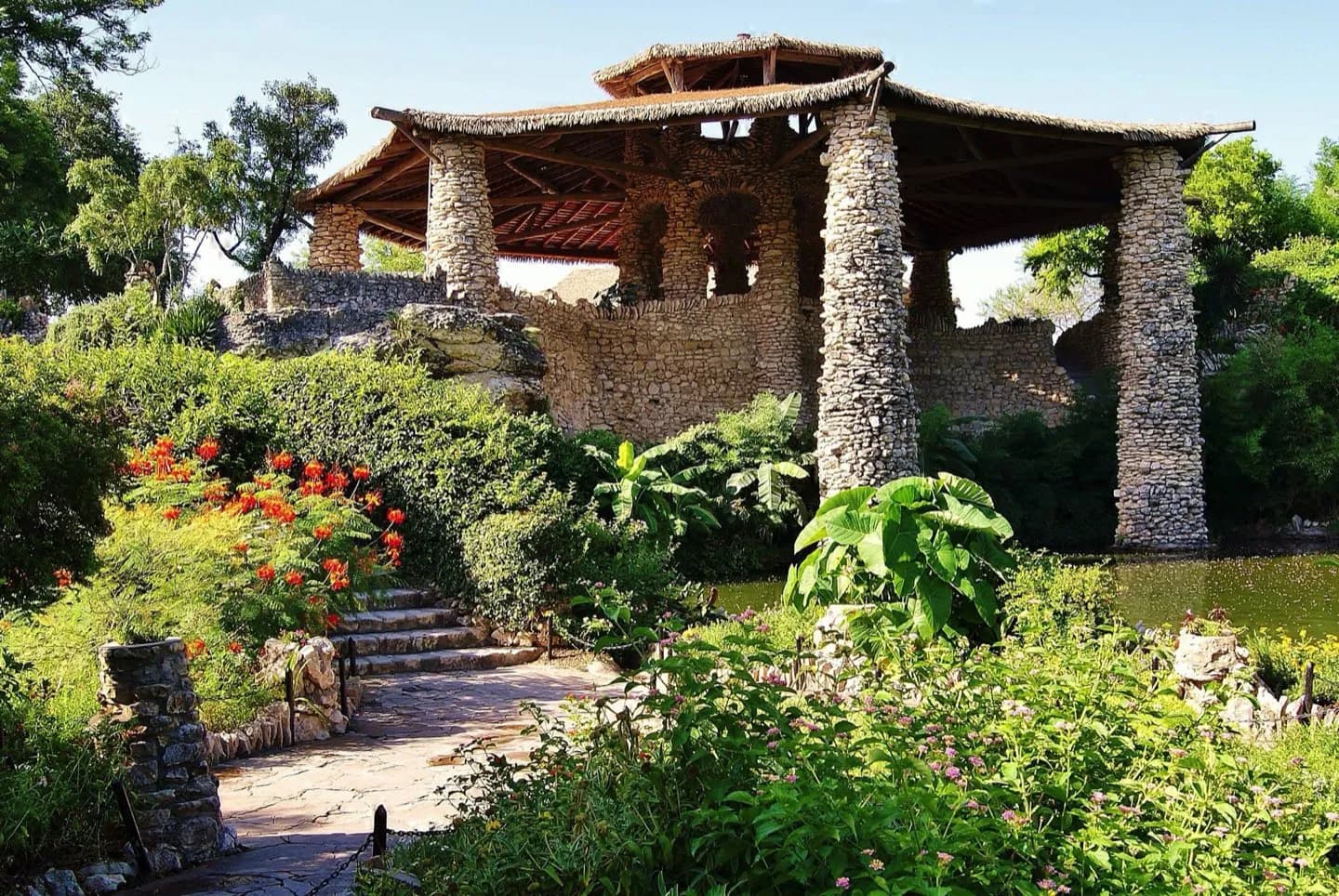 Japanischer Teegarten in San Antonio