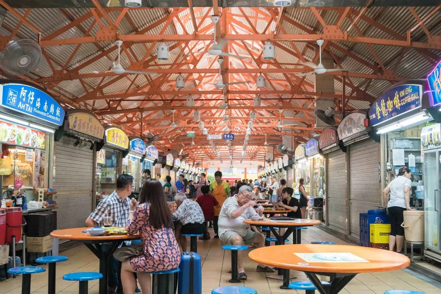 Eating across Singapore