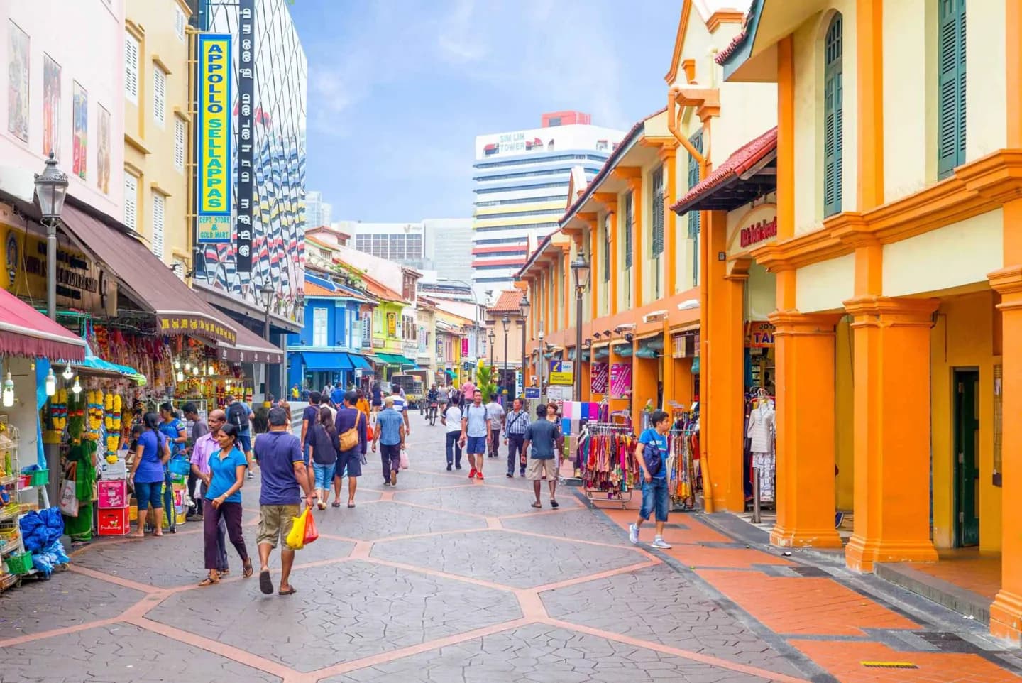 Les districts de Singapour
