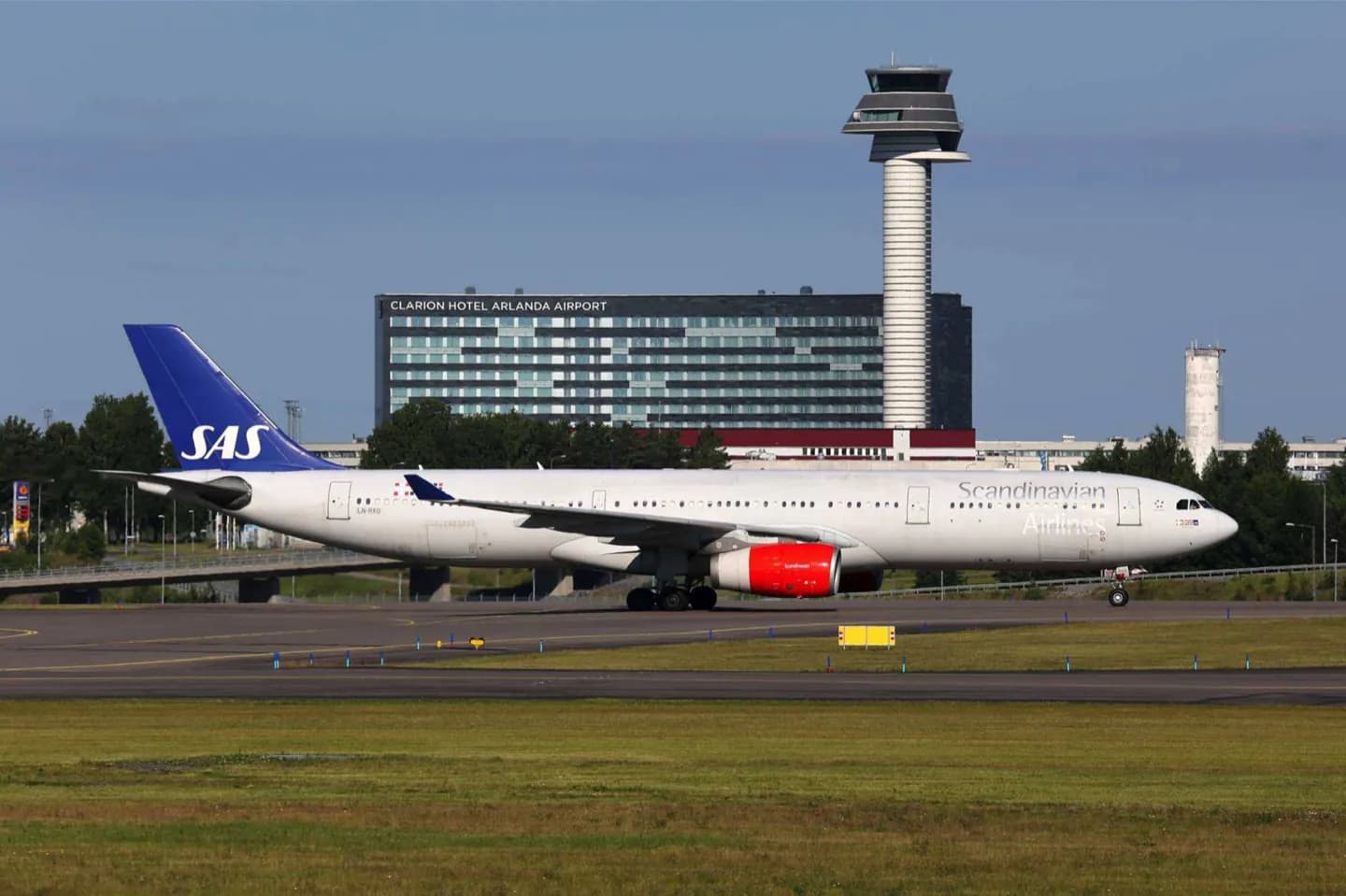 Arriver à Stockholm en avion
