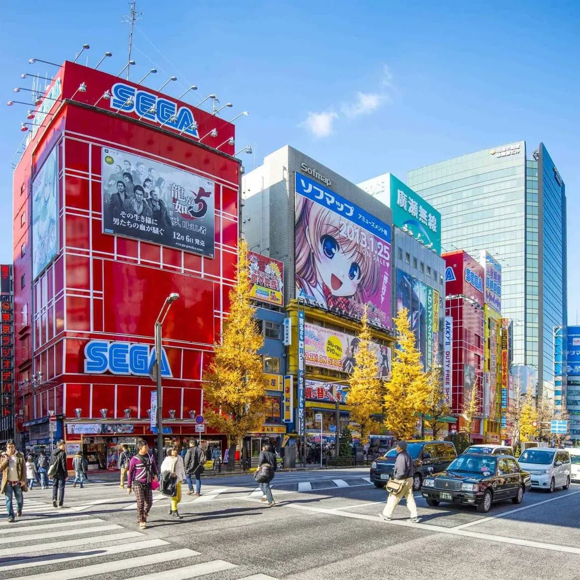 Einkaufen in Tokio