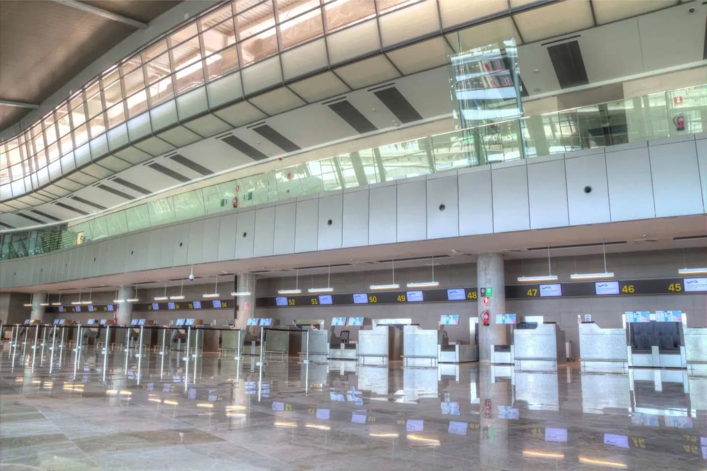 Arriving at Valencia Airport