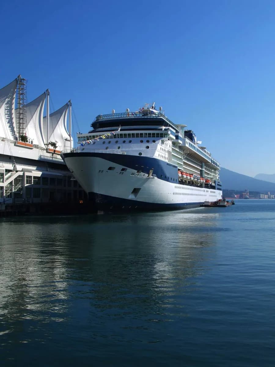 Anreise mit Fähre oder Kreuzfahrtschiff