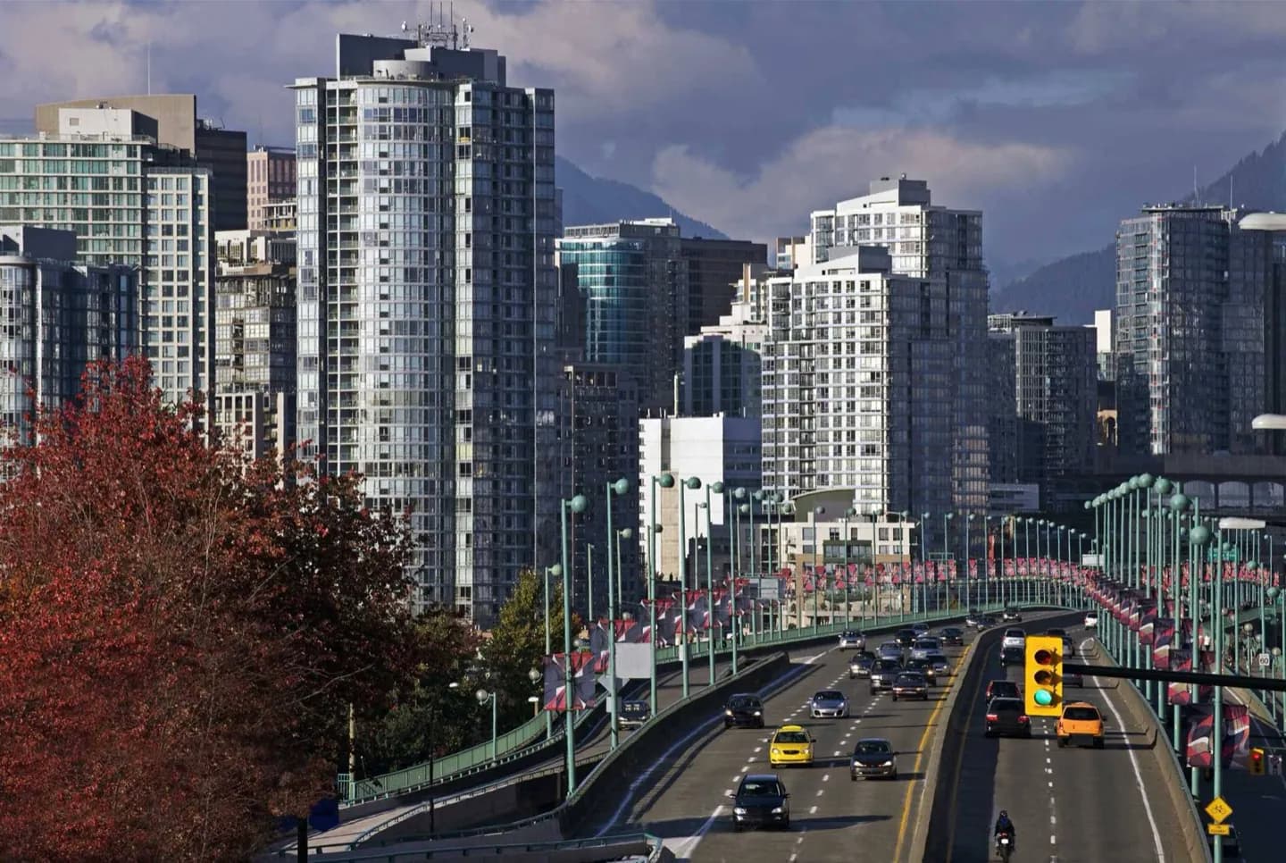 Ankunft in Vancouver mit dem Auto