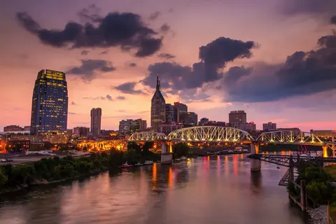 Nashville history along the Cumberland