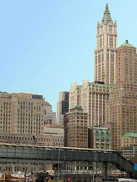 Esterno dell'edificio Woolworth