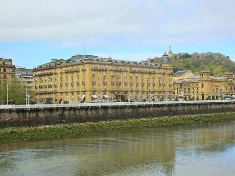 Façade de l'hôtel María Cristina