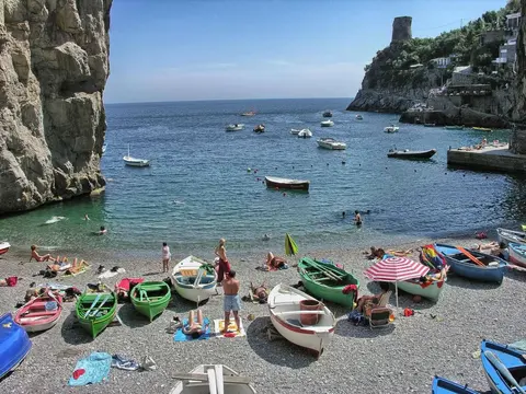 Praiano entre Amalfi et Positano