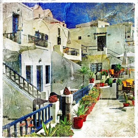 História da Idade do Bronze de Santorini