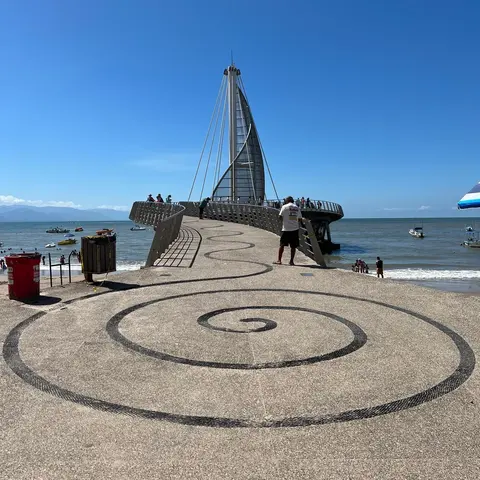 Muelle de Playa Los Muertos