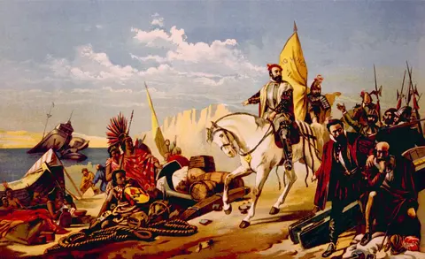 Grijalva and Cortés on the Maya coast · 2
