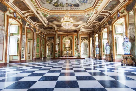 Dentro le stanze di Queluz